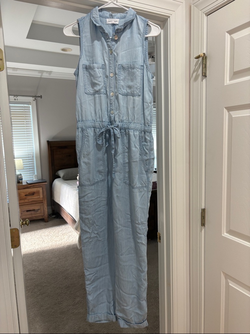 Bella Dahl Blue Jumpsuit - Size s